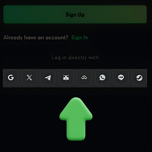 Instruction Choose the registration method