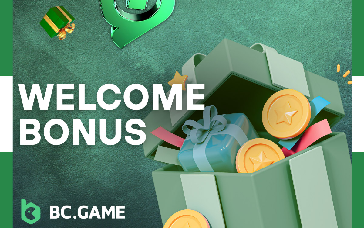 Get your share of up to ÂŁ20,000 on the BC.Game platform Welcome bonus package